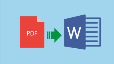 9 Cara Mengubah File PDF ke Word (Online dan Aplikasi)