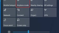 Airplane Mode Untuk Windows 8 dan 10
