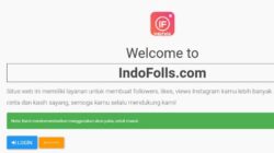 Menggunakan Website Indofolls