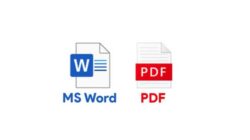 Persamaan File PDF dan Word