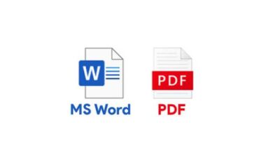 Persamaan File PDF dan Word cara mengubah file pdf ke word