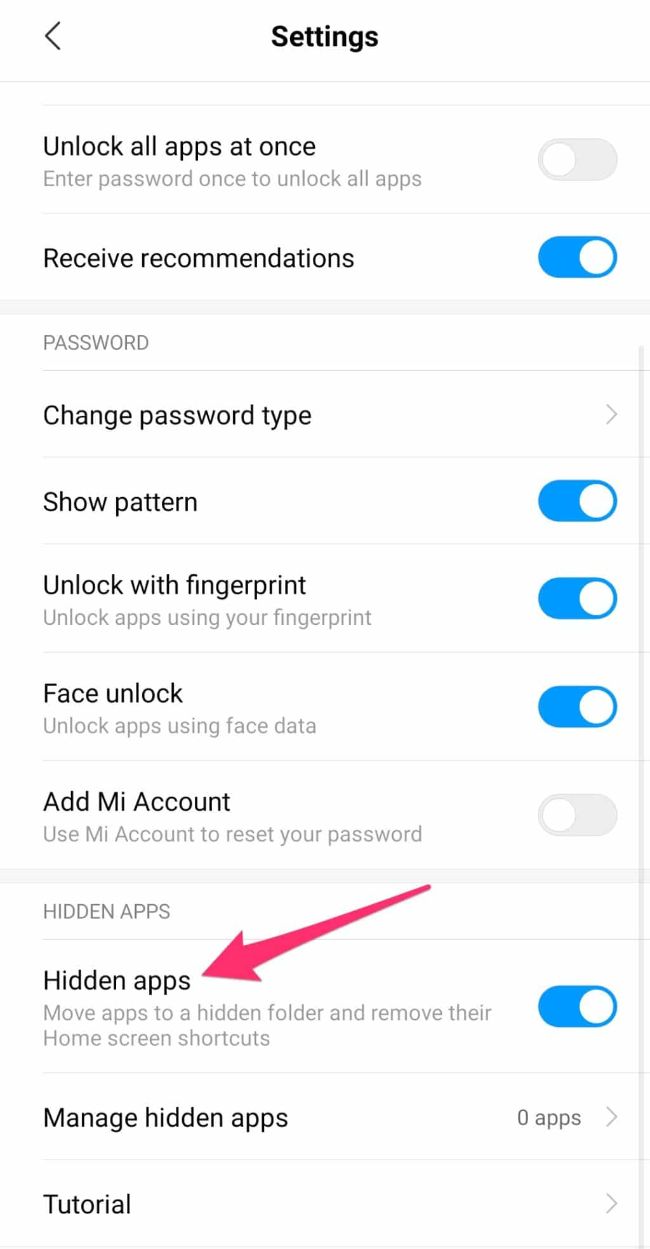 Cara Dasar Menyembunyikan Aplikasi di Xiaomi