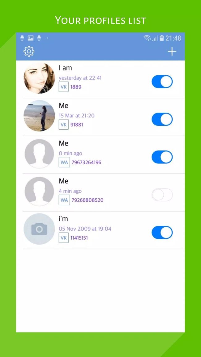 Menggunakan Aplikasi Whatslog cara melihat status WA yang di privasi