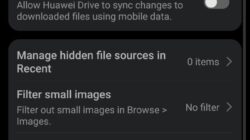 Menggunakan Fitur See Hidden Files Pada Aplikasi Penyimpan