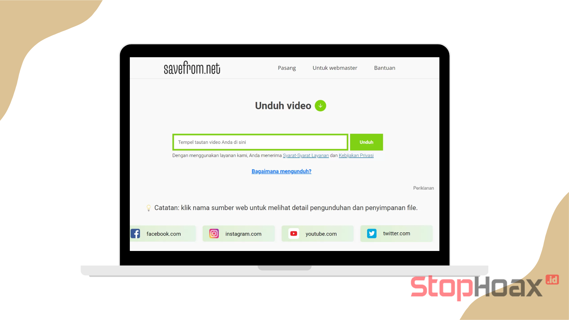 Fitur SaveFrom Youtube