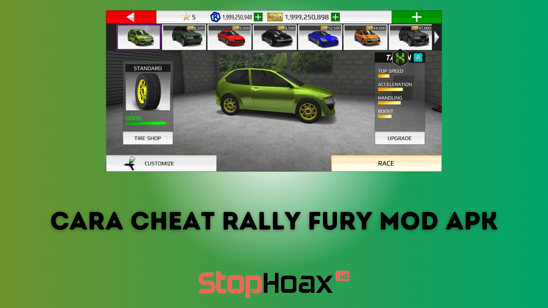 Cara Cheat Rally Fury Mod Apk yang Bikin Kamu Terkejut