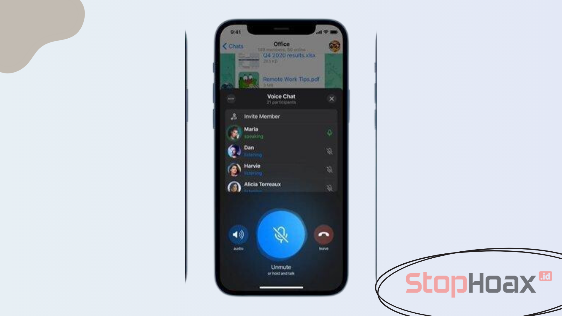 Fitur Telegram Mod Apk