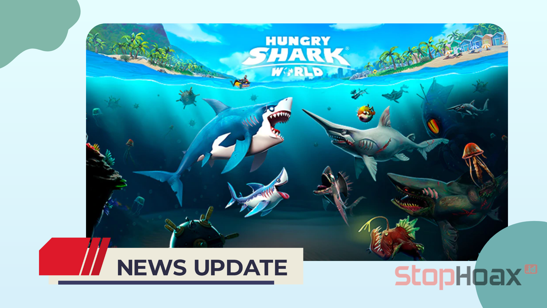 Update Terbaru Hungry Shark World Mod APK